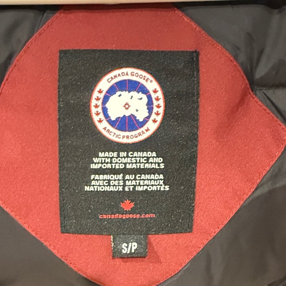 Canada Goose Burgundy Parka with Fur Hood - Picture 4 of 13